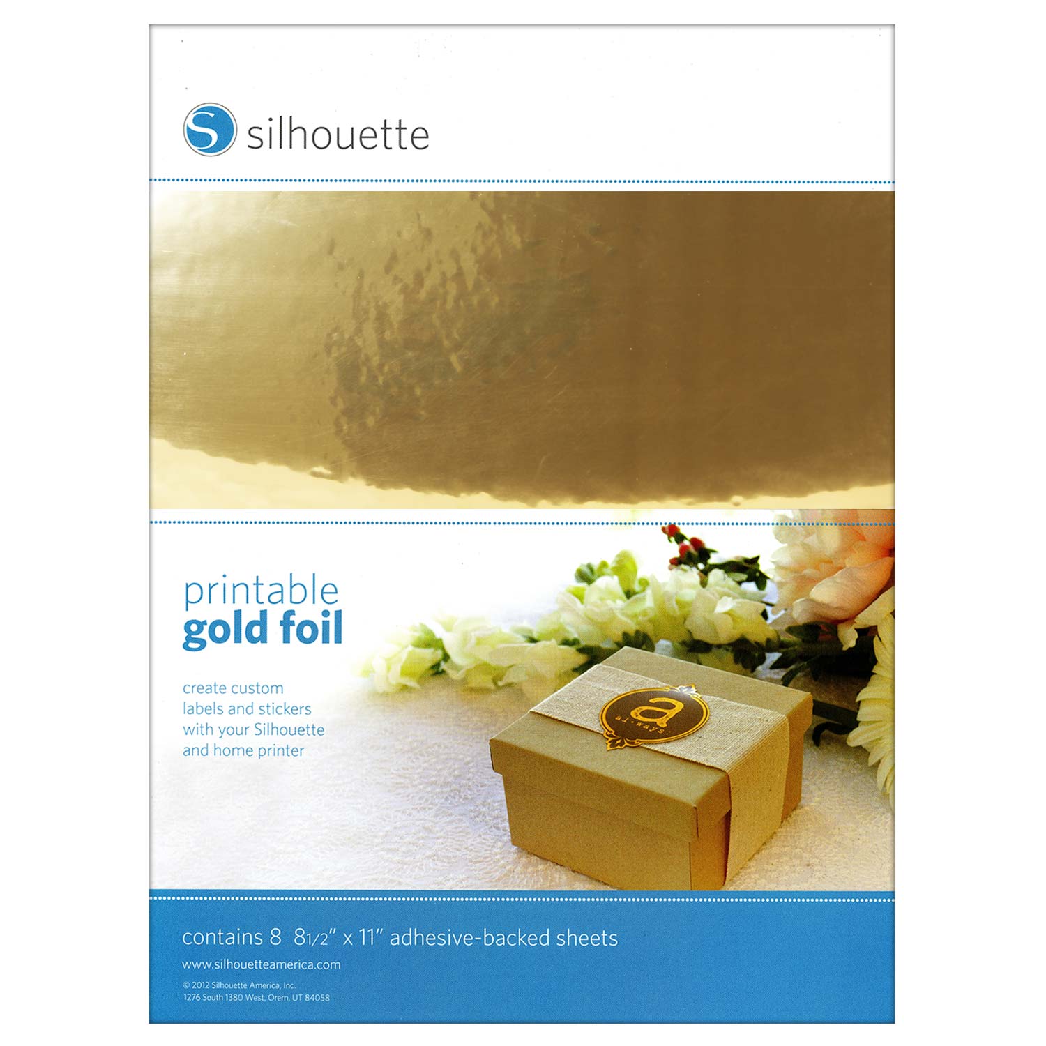 Silhouette Printable Gold Foil Gm Crafts