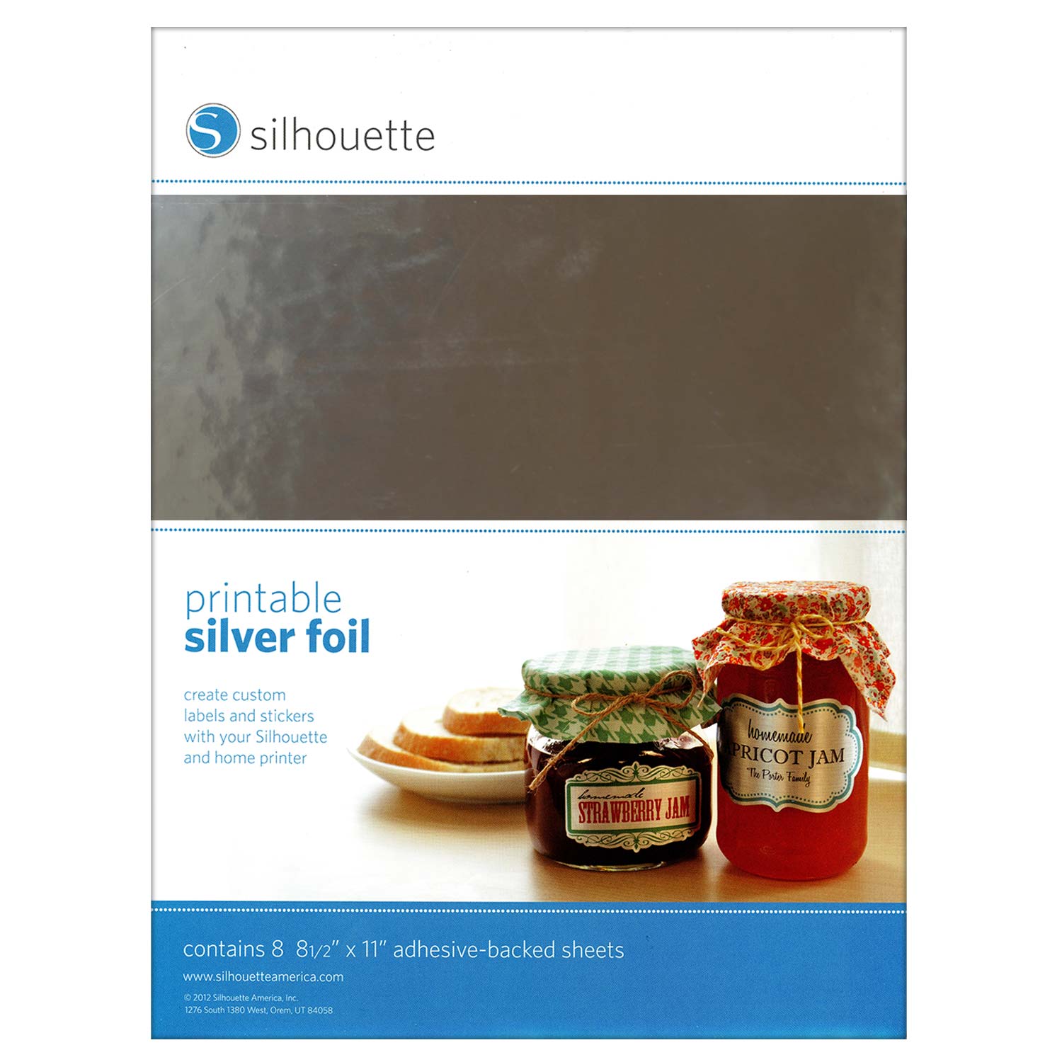 Silhouette Printable Silver Foil GM Crafts