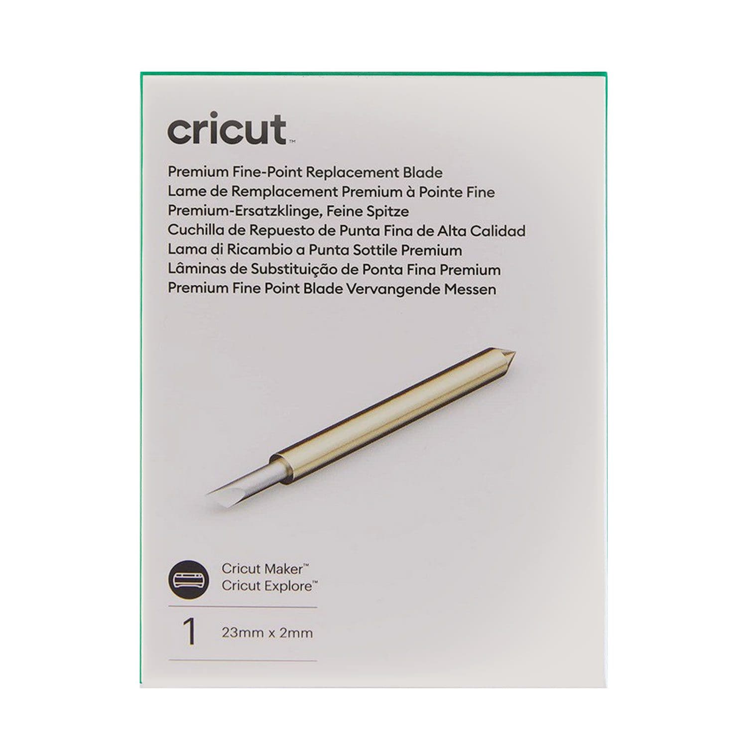 Premium Fine-Point replacement Blade Cricut